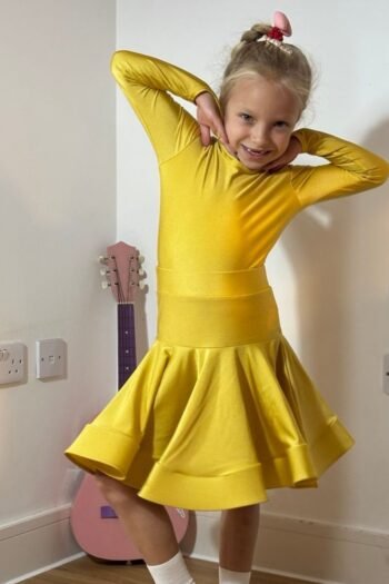 GOLD JUVENILE 2 PIECE SET LATIN